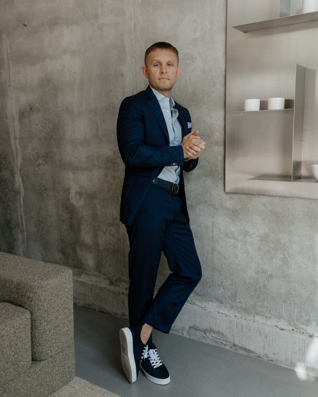 Artem Lyashanov — ekspert fintech, portret w Poznanie, 2026